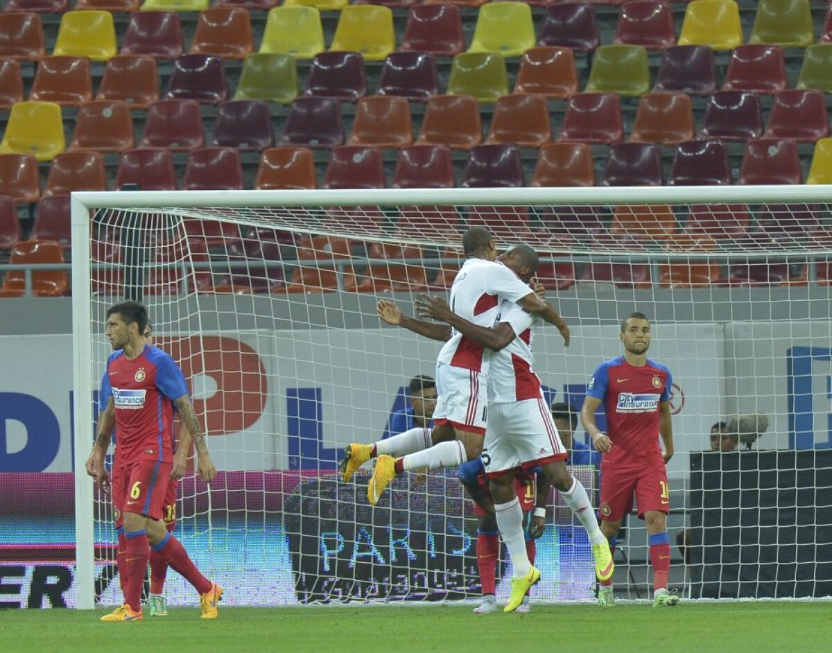 FOTO » Steaua - Trencin 2-3 » Calficare ruşinoasă! Steaua merge în turul III al UCL, deşi a pierdut pe teren propriu