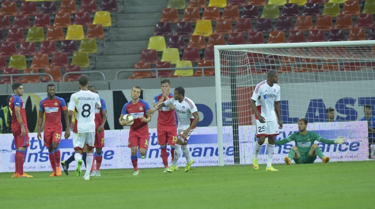 FOTO » Steaua - Trencin 2-3 » Calficare ruşinoasă! Steaua merge în turul III al UCL, deşi a pierdut pe teren propriu