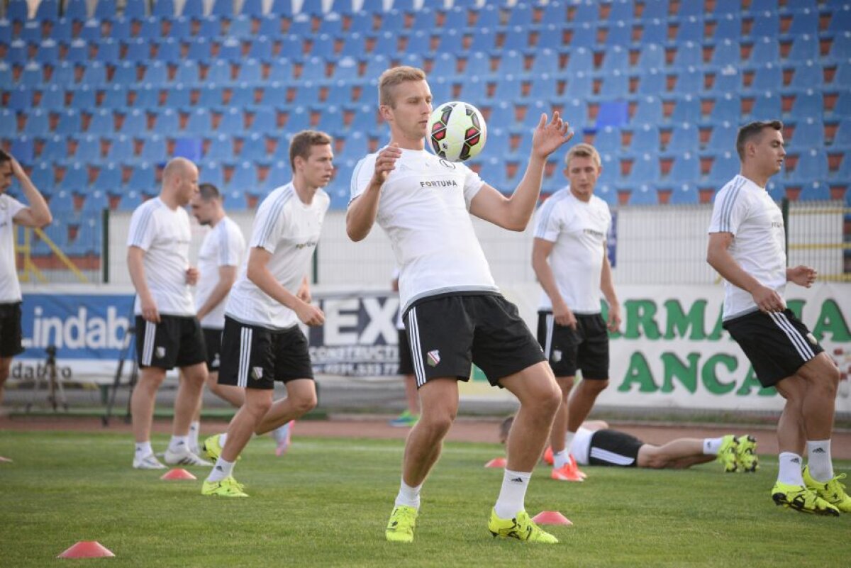FOTO  Antrenamentul celor de la Legia înainte de meciul cu Botoşani » "Vrem să facem un meci bun"