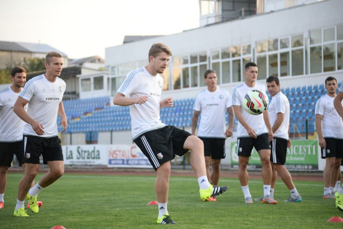 FOTO  Antrenamentul celor de la Legia înainte de meciul cu Botoşani » "Vrem să facem un meci bun"