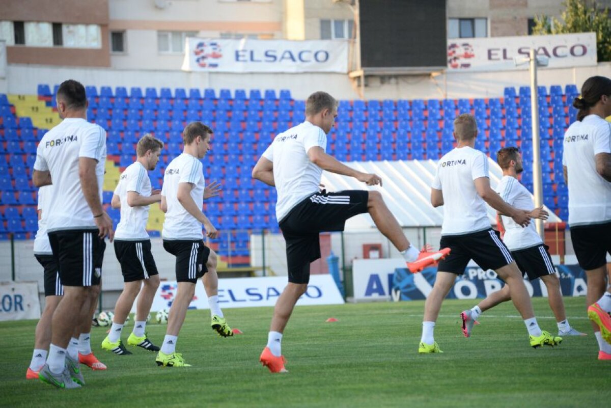 FOTO  Antrenamentul celor de la Legia înainte de meciul cu Botoşani » "Vrem să facem un meci bun"