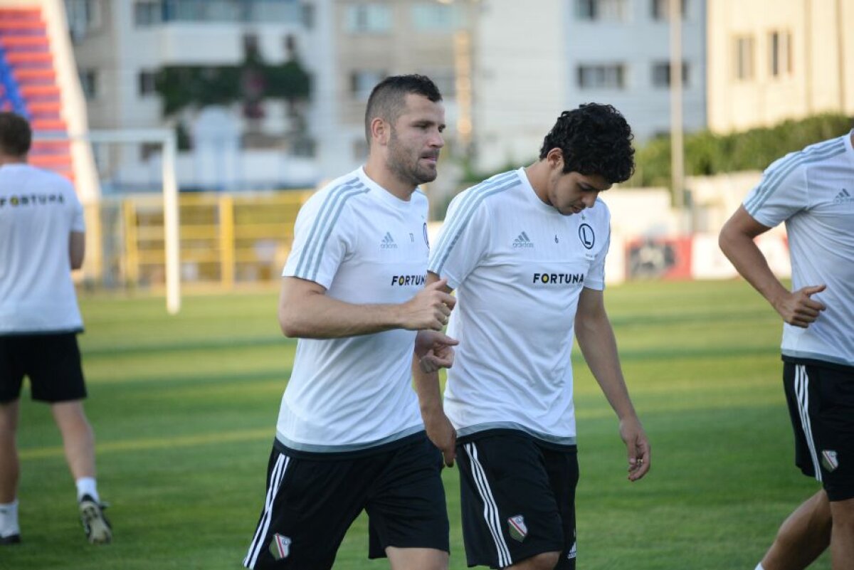 FOTO  Antrenamentul celor de la Legia înainte de meciul cu Botoşani » "Vrem să facem un meci bun"