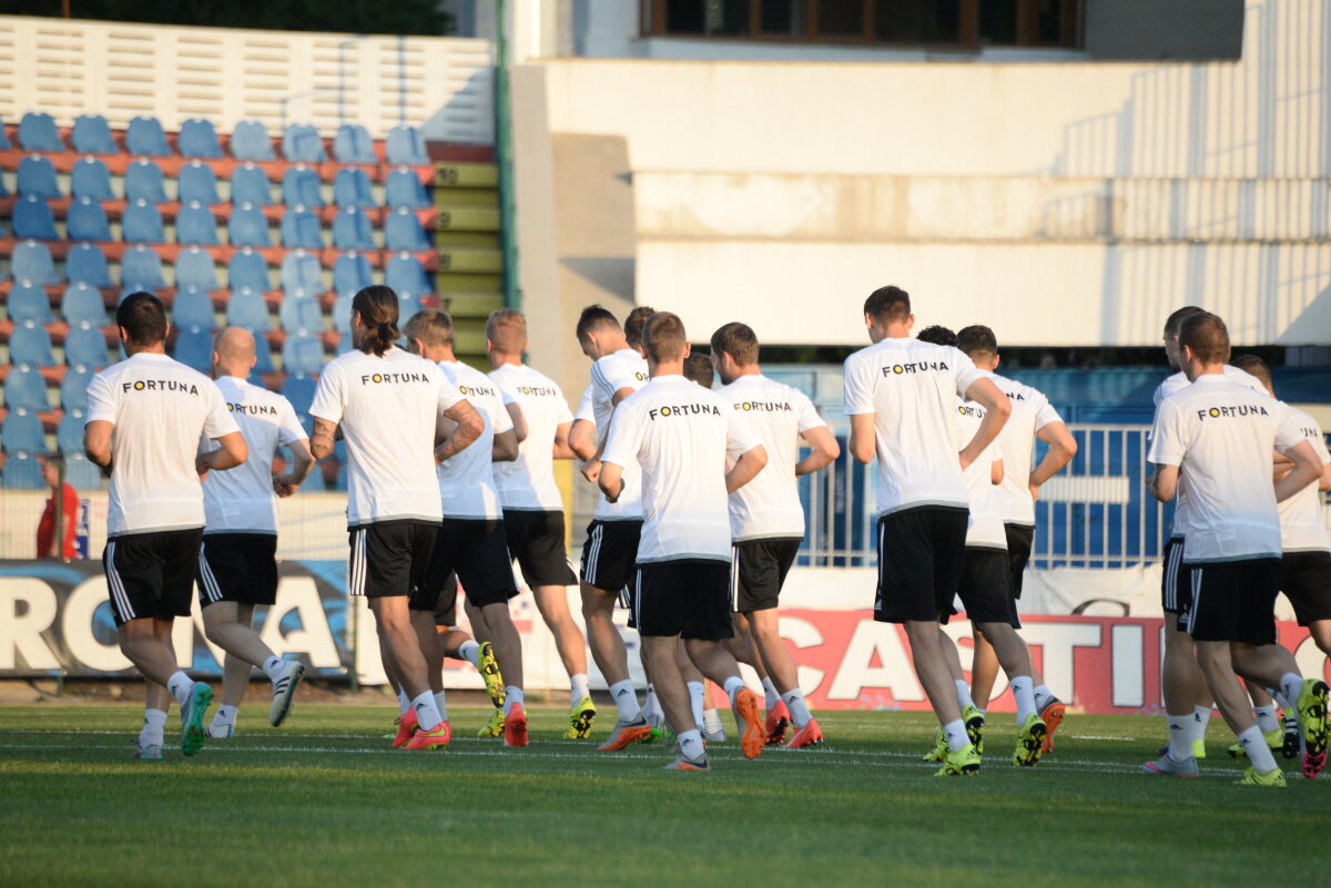 FOTO  Antrenamentul celor de la Legia înainte de meciul cu Botoşani » "Vrem să facem un meci bun"