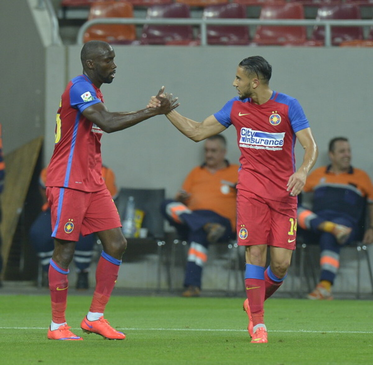 FOTO CFR are procent la calificare? Muniru și Tade au salvat Steaua de la o eliminare rușinoasă cu Trencin, 2-3