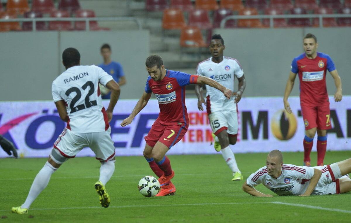 FOTO CFR are procent la calificare? Muniru și Tade au salvat Steaua de la o eliminare rușinoasă cu Trencin, 2-3