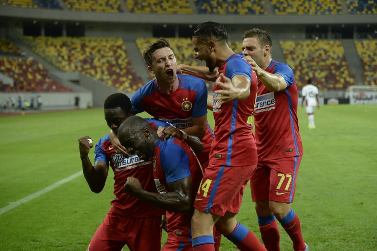 FOTO CFR are procent la calificare? Muniru și Tade au salvat Steaua de la o eliminare rușinoasă cu Trencin, 2-3
