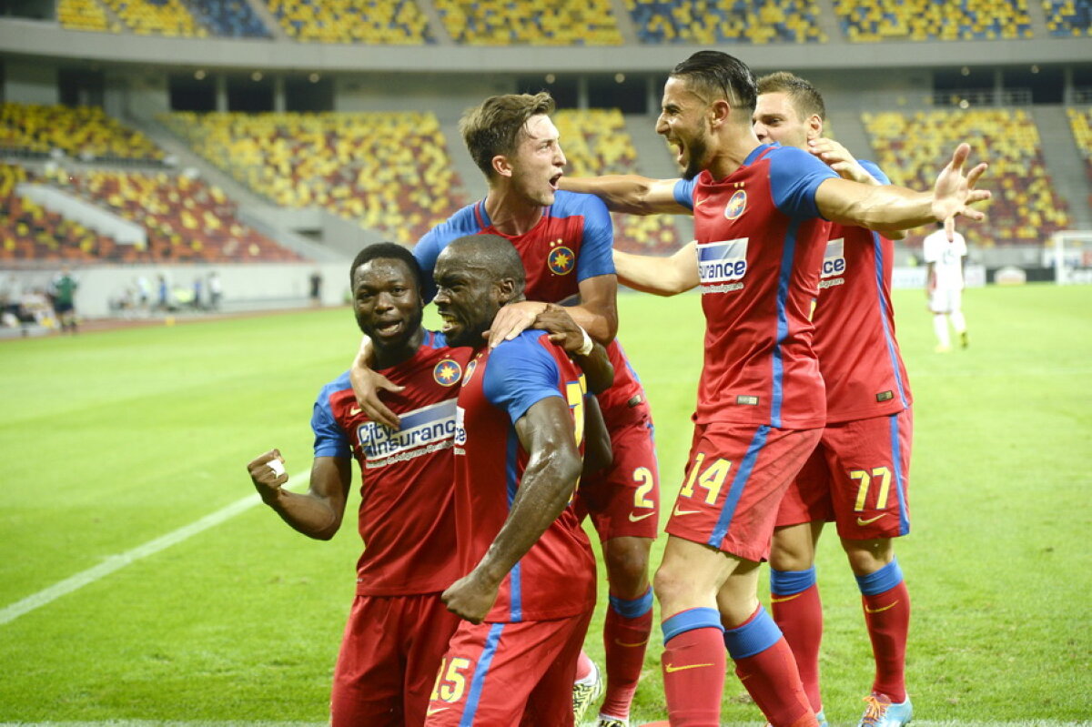 FOTO CFR are procent la calificare? Muniru și Tade au salvat Steaua de la o eliminare rușinoasă cu Trencin, 2-3