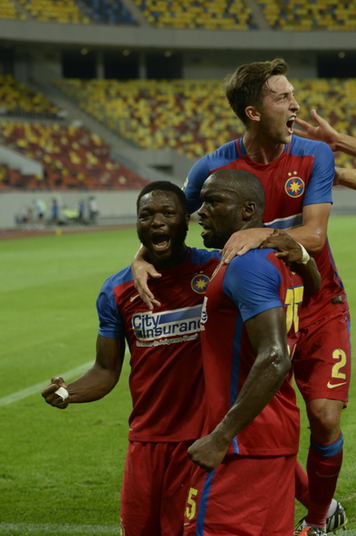 FOTO CFR are procent la calificare? Muniru și Tade au salvat Steaua de la o eliminare rușinoasă cu Trencin, 2-3