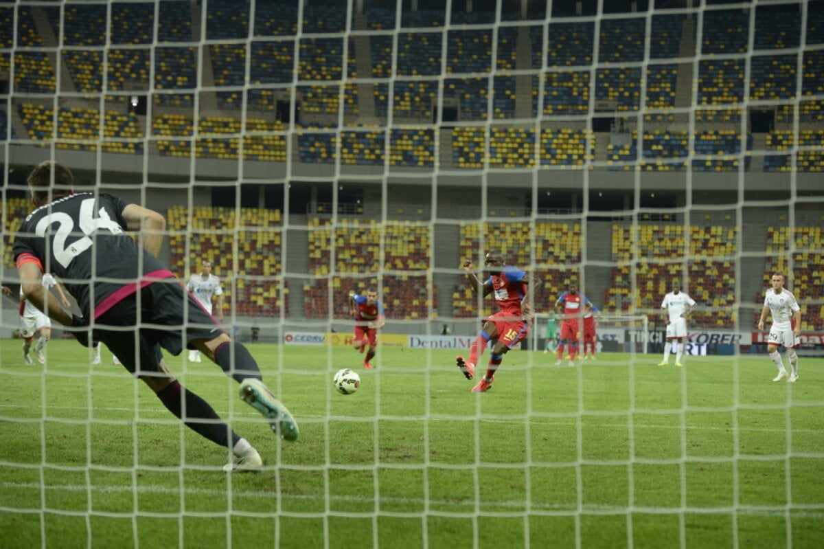 FOTO CFR are procent la calificare? Muniru și Tade au salvat Steaua de la o eliminare rușinoasă cu Trencin, 2-3