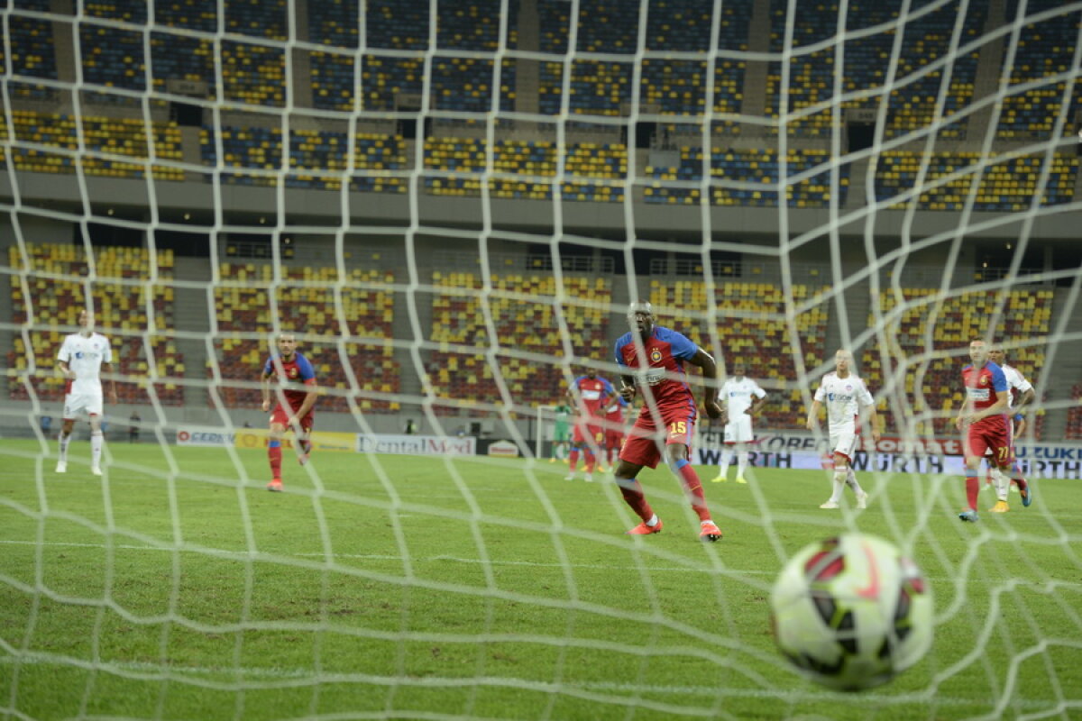 FOTO CFR are procent la calificare? Muniru și Tade au salvat Steaua de la o eliminare rușinoasă cu Trencin, 2-3