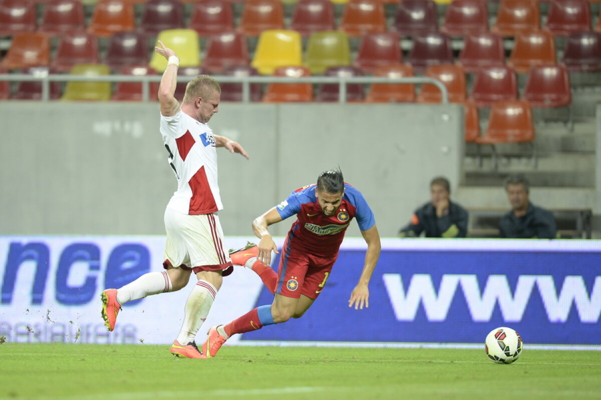 FOTO CFR are procent la calificare? Muniru și Tade au salvat Steaua de la o eliminare rușinoasă cu Trencin, 2-3