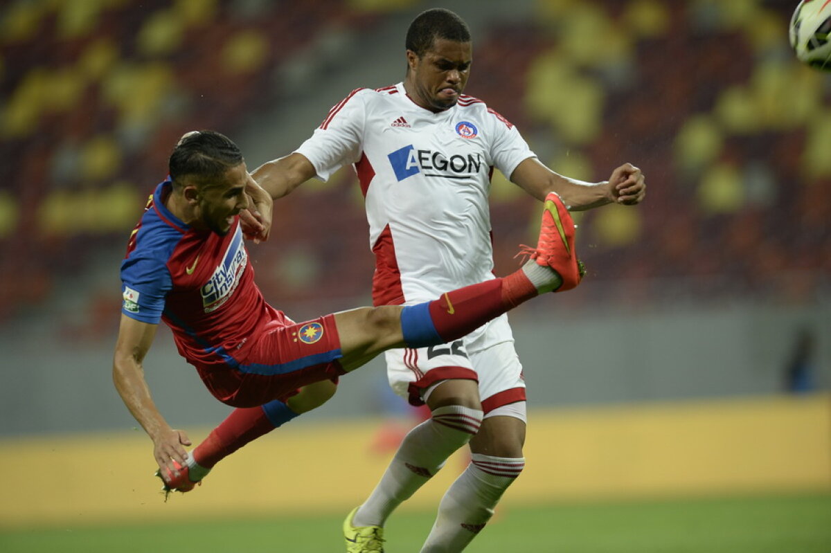 FOTO CFR are procent la calificare? Muniru și Tade au salvat Steaua de la o eliminare rușinoasă cu Trencin, 2-3