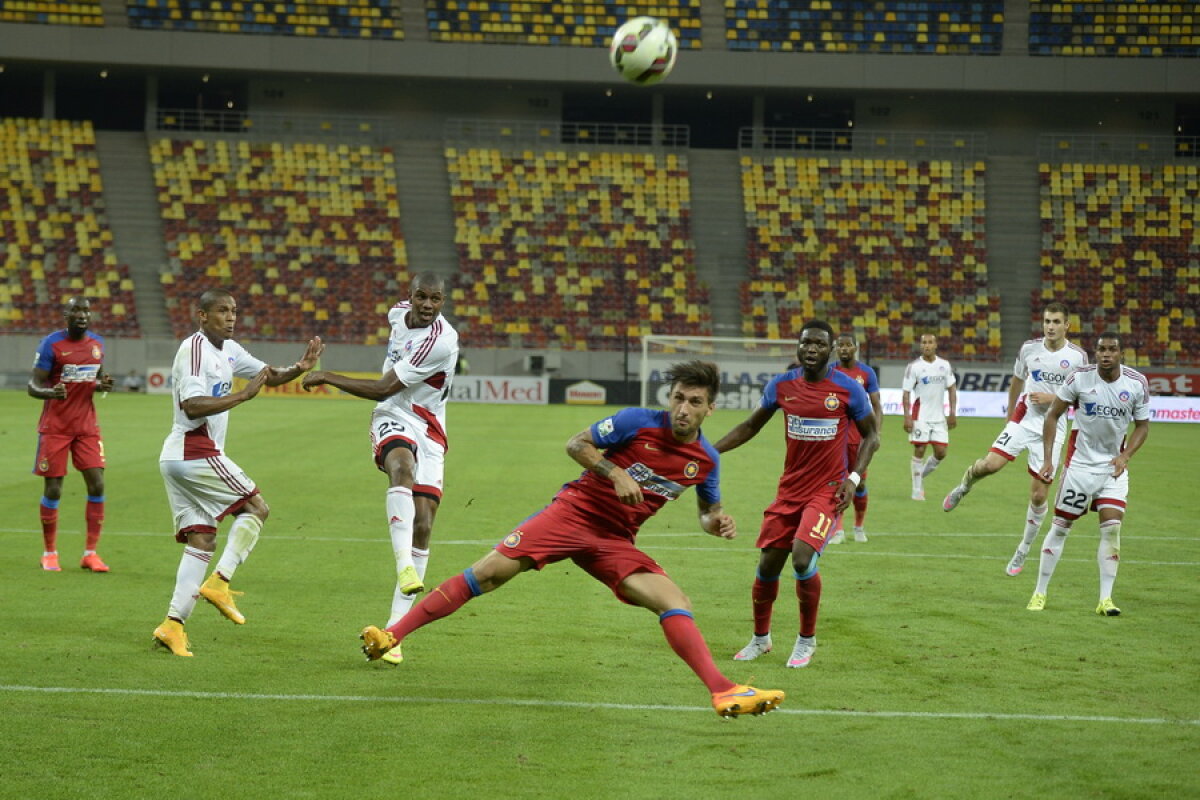 FOTO CFR are procent la calificare? Muniru și Tade au salvat Steaua de la o eliminare rușinoasă cu Trencin, 2-3