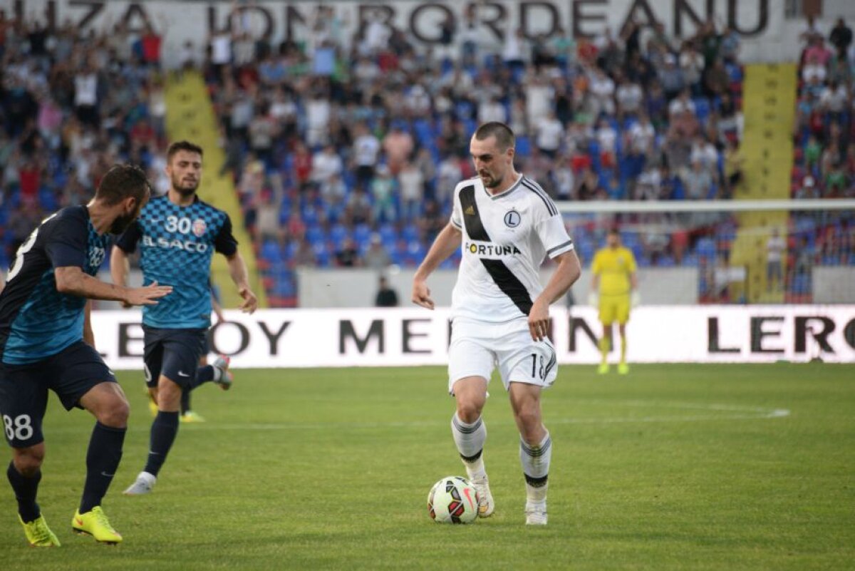 VIDEO şi FOTO Miracolul nu s-a produs şi Botoşaniul a fost răpus » Moldovenii au fost învinşi de Legia, scor 0-3