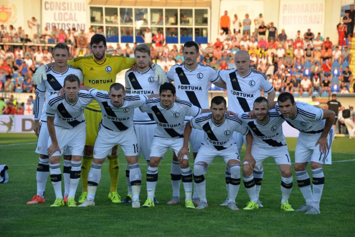 VIDEO şi FOTO Miracolul nu s-a produs şi Botoşaniul a fost răpus » Moldovenii au fost învinşi de Legia, scor 0-3