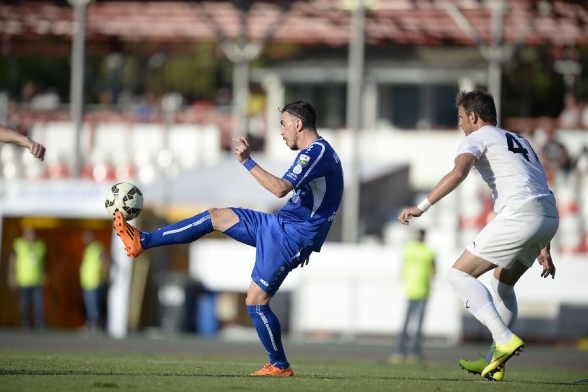 FOTO Căldura a secat pofta de gol a jucătorilor » FC Voluntari a remizat cu Pandurii, scor 0-0