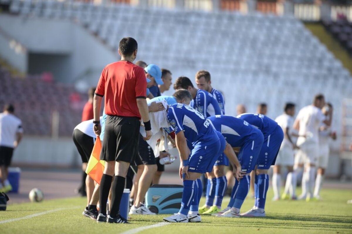 FOTO Căldura a secat pofta de gol a jucătorilor » FC Voluntari a remizat cu Pandurii, scor 0-0