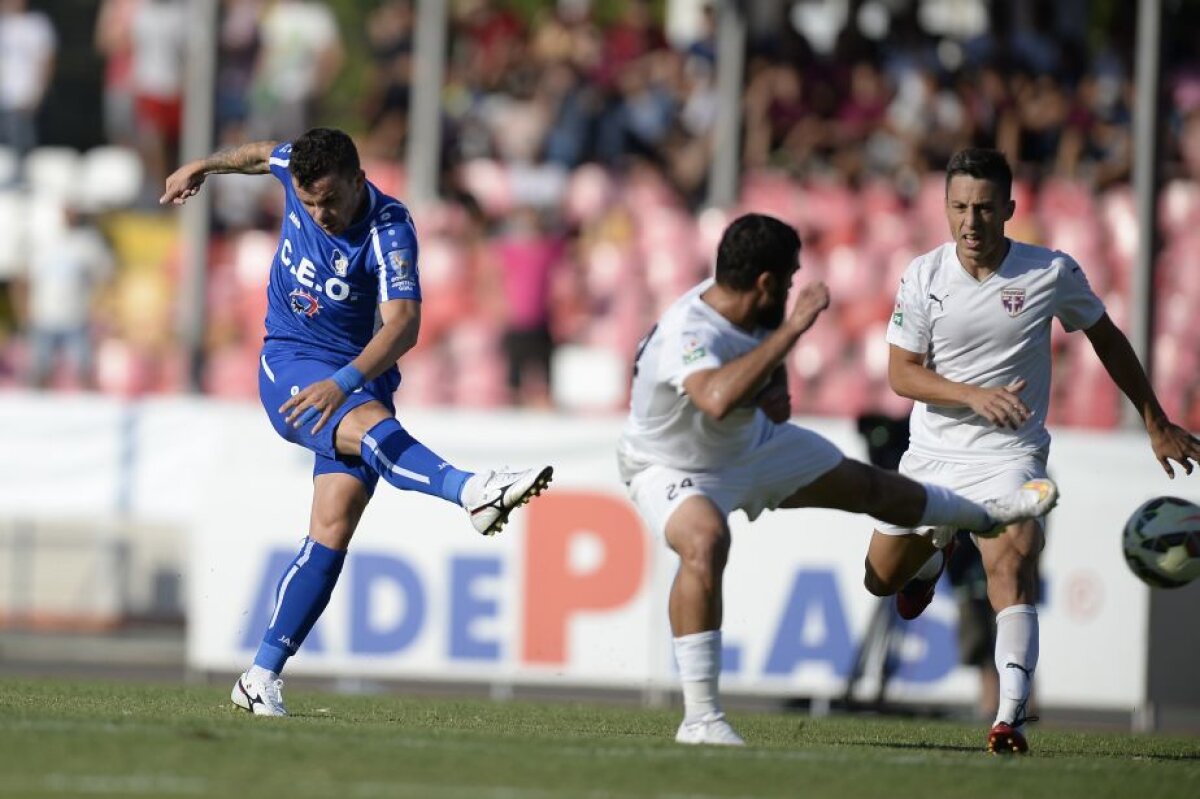 FOTO Căldura a secat pofta de gol a jucătorilor » FC Voluntari a remizat cu Pandurii, scor 0-0