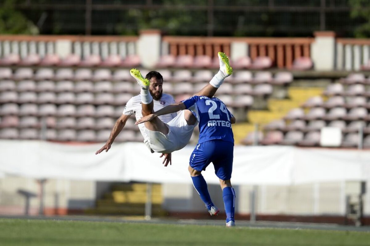 VIDEO+FOTO Căldură mare, mon cher! Voluntari și Pandurii au remizat, 0-0, sub arșița unui soare nemilos