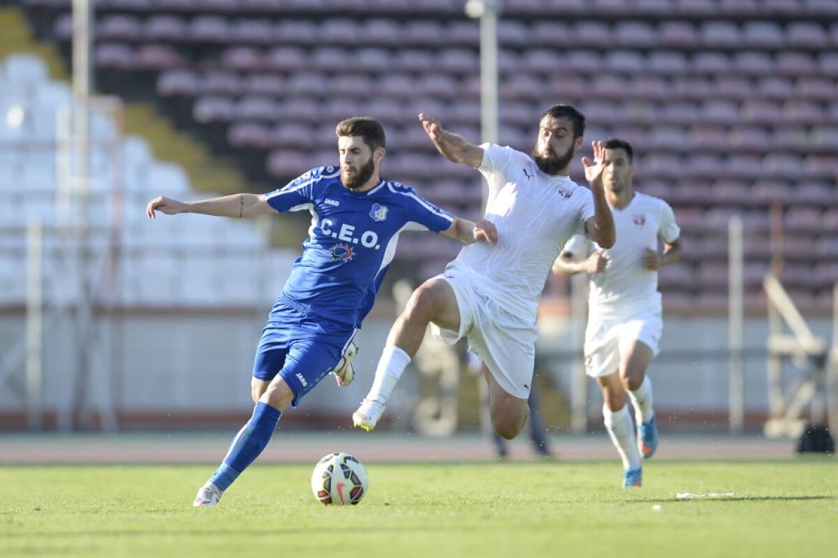 VIDEO+FOTO Căldură mare, mon cher! Voluntari și Pandurii au remizat, 0-0, sub arșița unui soare nemilos