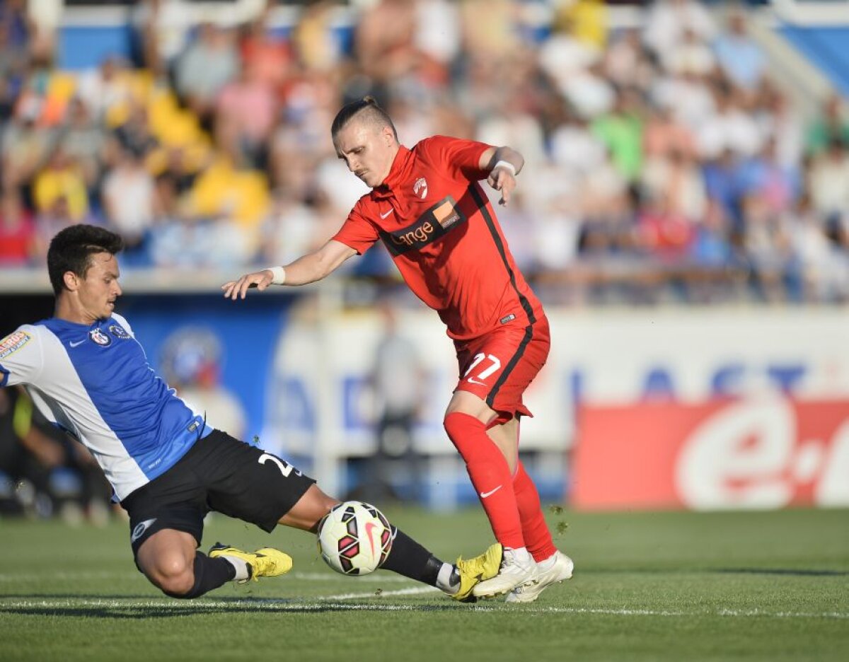 FOTO și VIDEO Copiii de fotbaliști au decis meciul dintre Viitorul și Dinamo, scor 1-1 » Răzvan Marin și Patrick Petre, oamenii cu golul de azi