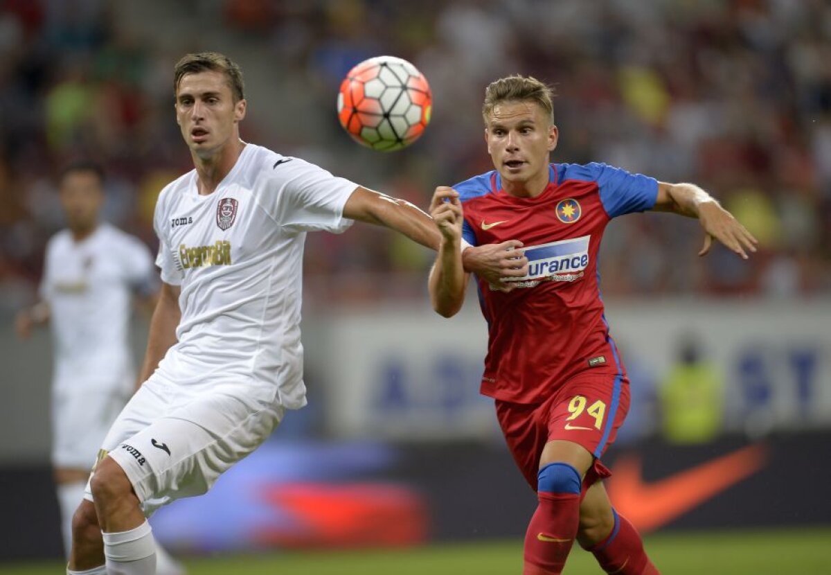 FOTO și VIDEO CFR Cluj n-a reușit să învingă rezervele Stelei pe Arena Națională, scor 1-1