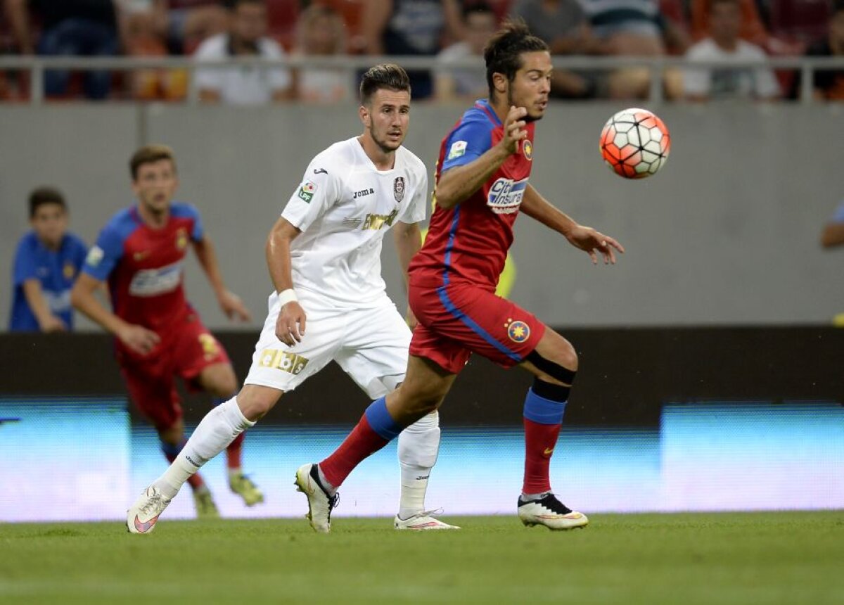 FOTO și VIDEO CFR Cluj n-a reușit să învingă rezervele Stelei pe Arena Națională, scor 1-1