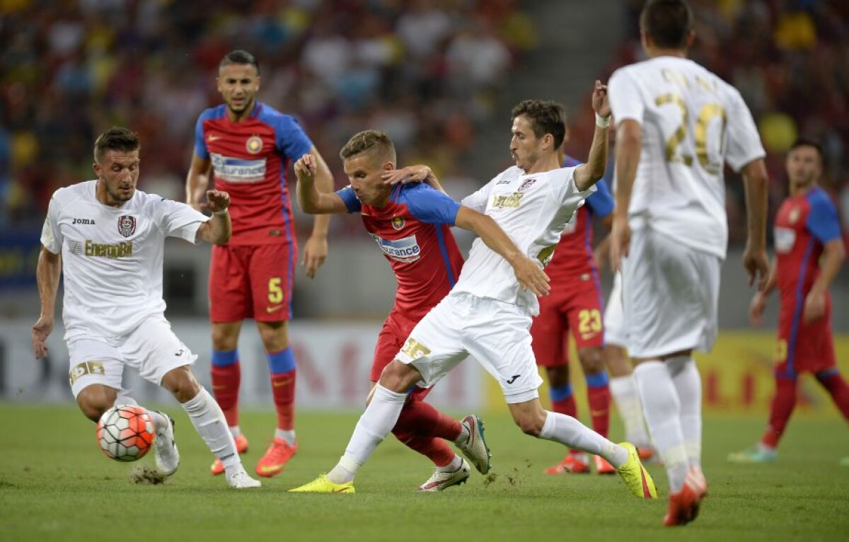 FOTO și VIDEO CFR Cluj n-a reușit să învingă rezervele Stelei pe Arena Națională, scor 1-1