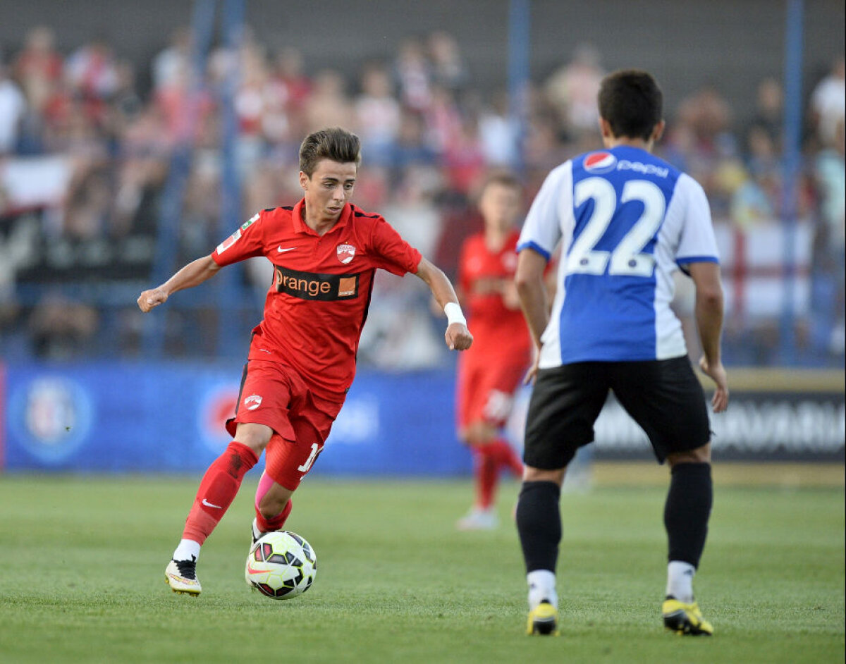 VIDEO+FOTO Ale tinereţii valuri » Viitorul lui Hagi devine expert în egaluri, Patrick o salvează pe Dinamo