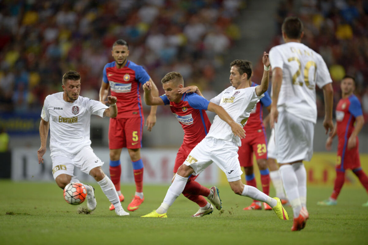 VIDEO+FOTO Tîrîş-grăpiş! Rezervele Stelei au scos cu dificultate o remiză, 1-1 cu CFR Cluj