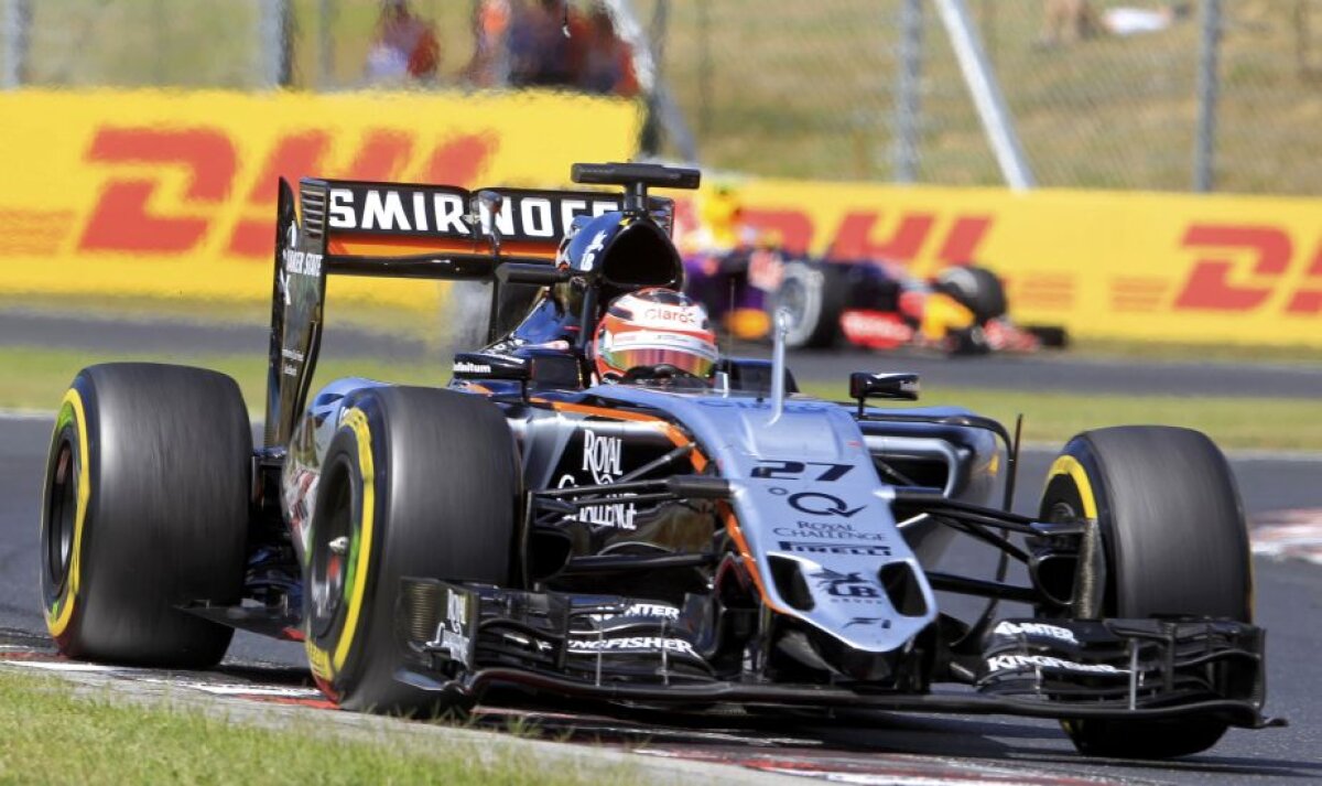 GALERIE FOTO Sebastian Vettel se impune în MP al Ungariei după un start perfect » Hamilton şi Rosberg nu au terminat pe podium