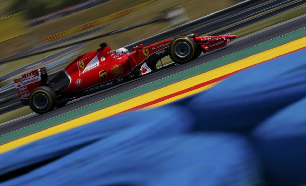 GALERIE FOTO Sebastian Vettel se impune în MP al Ungariei după un start perfect » Hamilton şi Rosberg nu au terminat pe podium