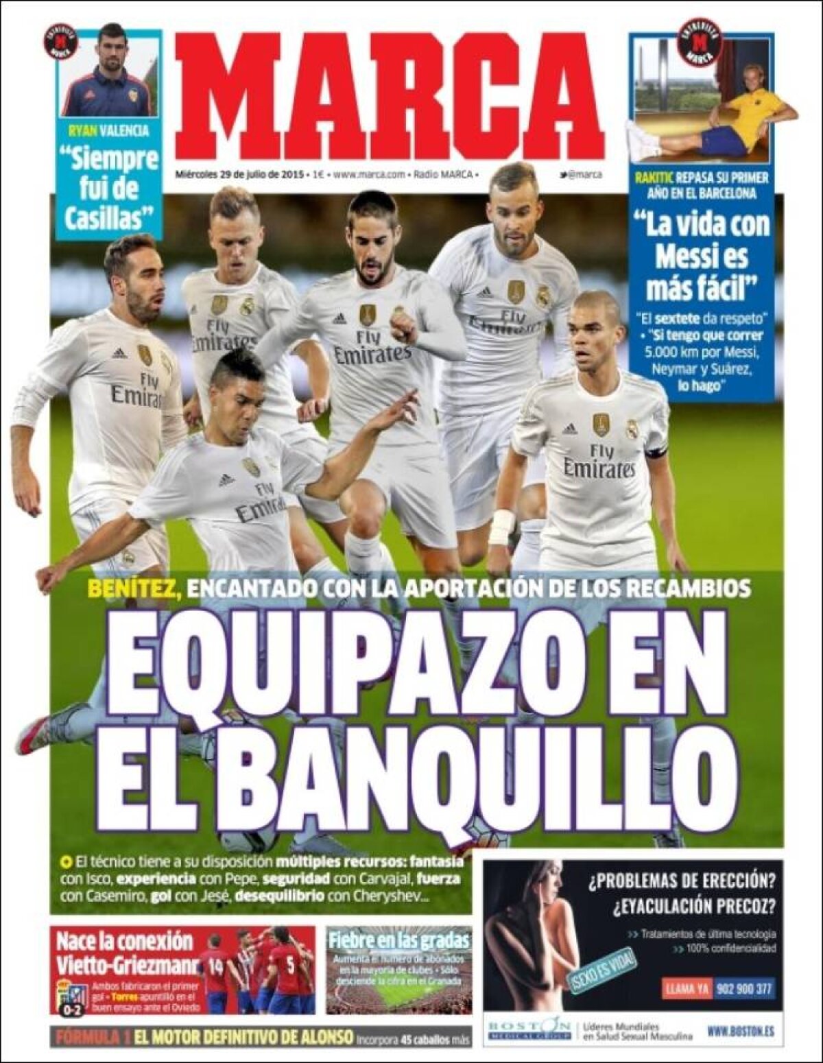 Ce scriu azi ziarele de sport din lume (29 iulie 2015)