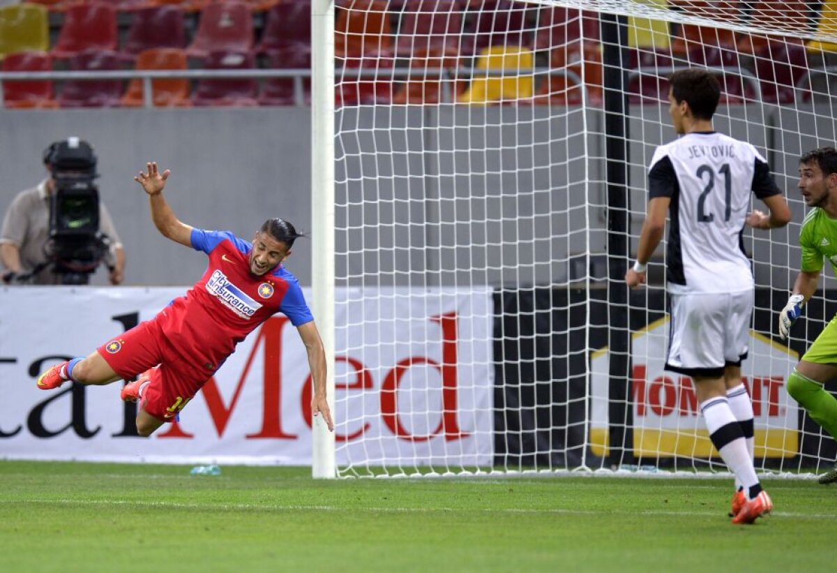 FOTO Steaua - Partizan 1-1 » Retur de foc la Belgrad