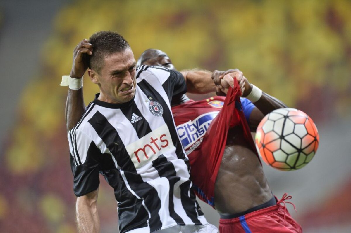 FOTO Steaua - Partizan 1-1 » Retur de foc la Belgrad