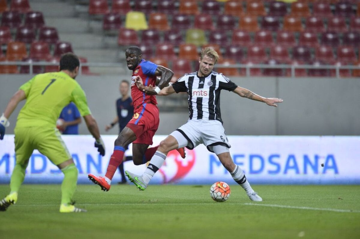 FOTO Steaua - Partizan 1-1 » Retur de foc la Belgrad