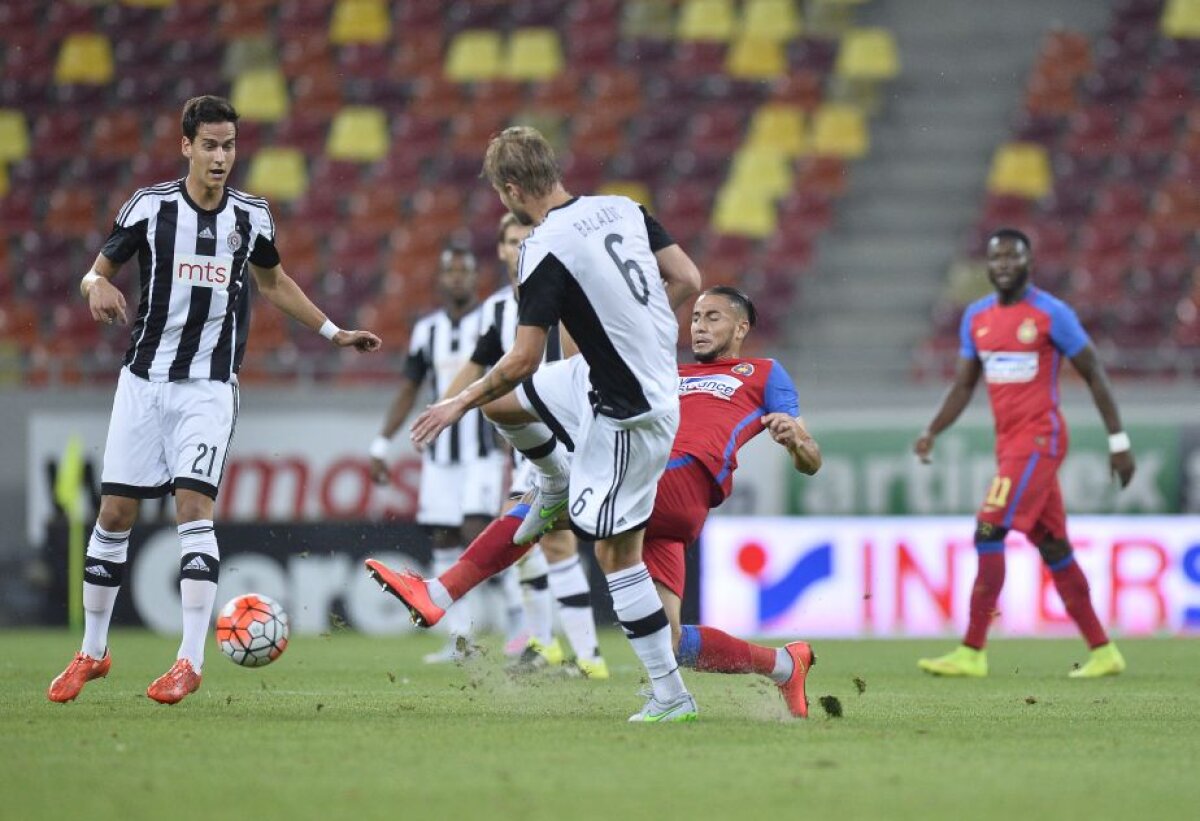 FOTO Steaua - Partizan 1-1 » Retur de foc la Belgrad