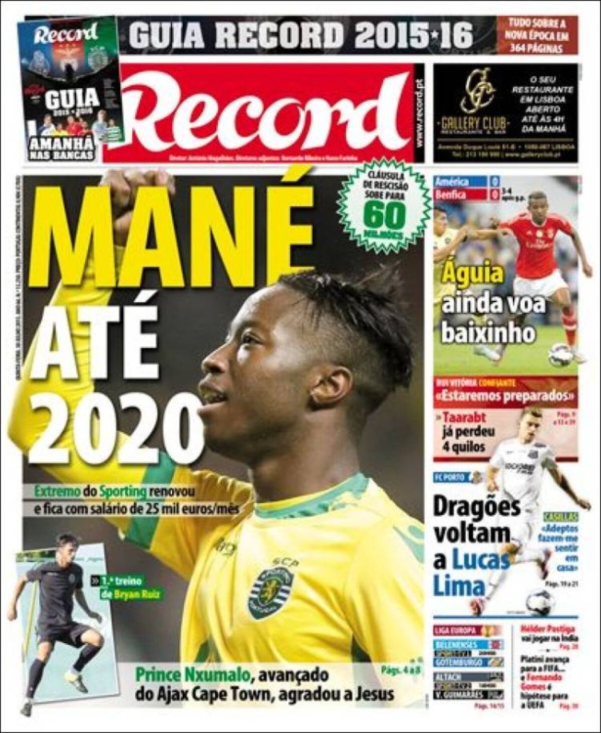 Ce scriu azi ziarele de sport din lume (30 iulie 2015)