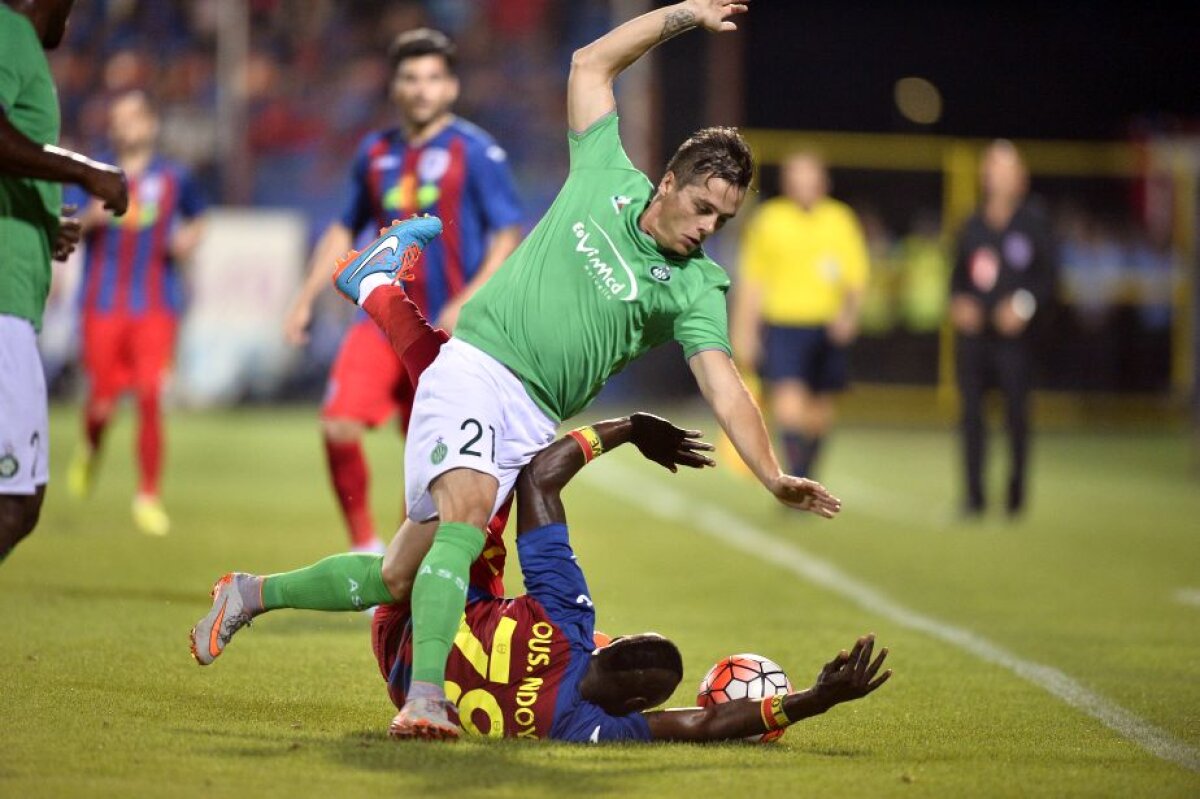 FOTO și VIDEO ASA umilită la debutul în cupele europene » Tîrgmureșenii n-au avut reacție în fața lui Saint-Etienne, scor 0-3