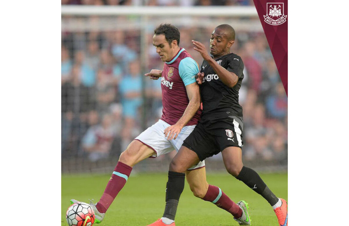 FOTO Performanţă remarcabilă a Astrei cu West Ham » Echipa lui Şumudică a avut o revenire incredibilă în repriza secundă