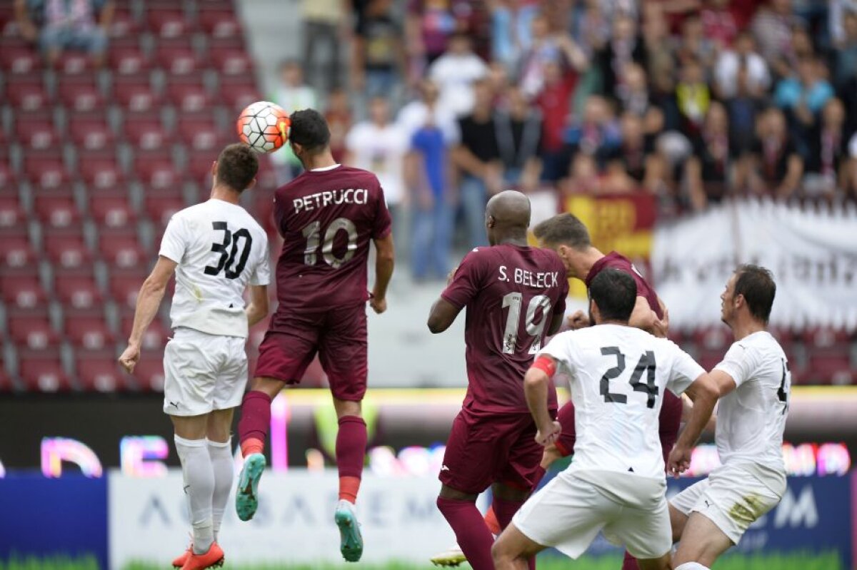 FOTO CFR Cluj le-a administrat prima înfrîngere celor de la Voluntari, 2-0