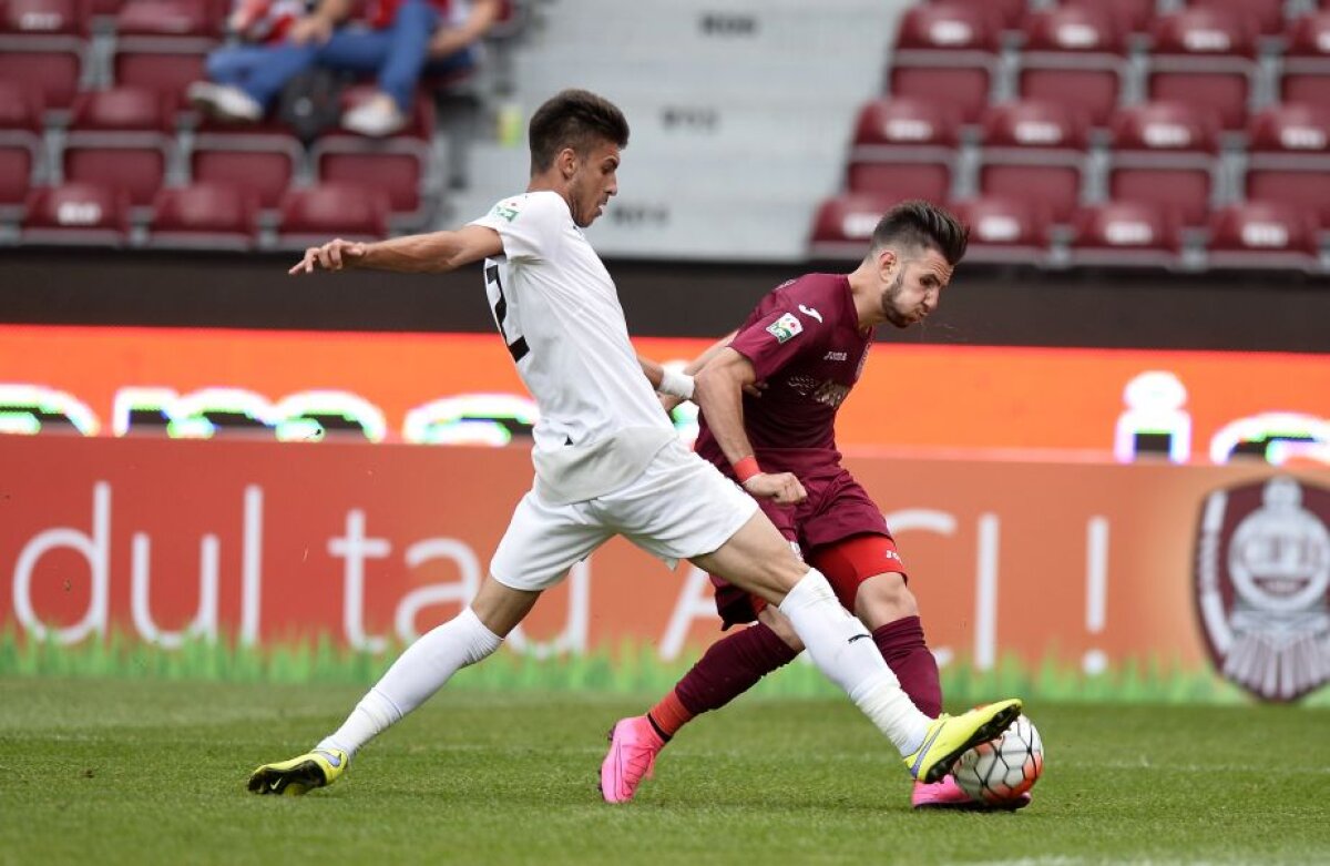 FOTO CFR Cluj le-a administrat prima înfrîngere celor de la Voluntari, 2-0