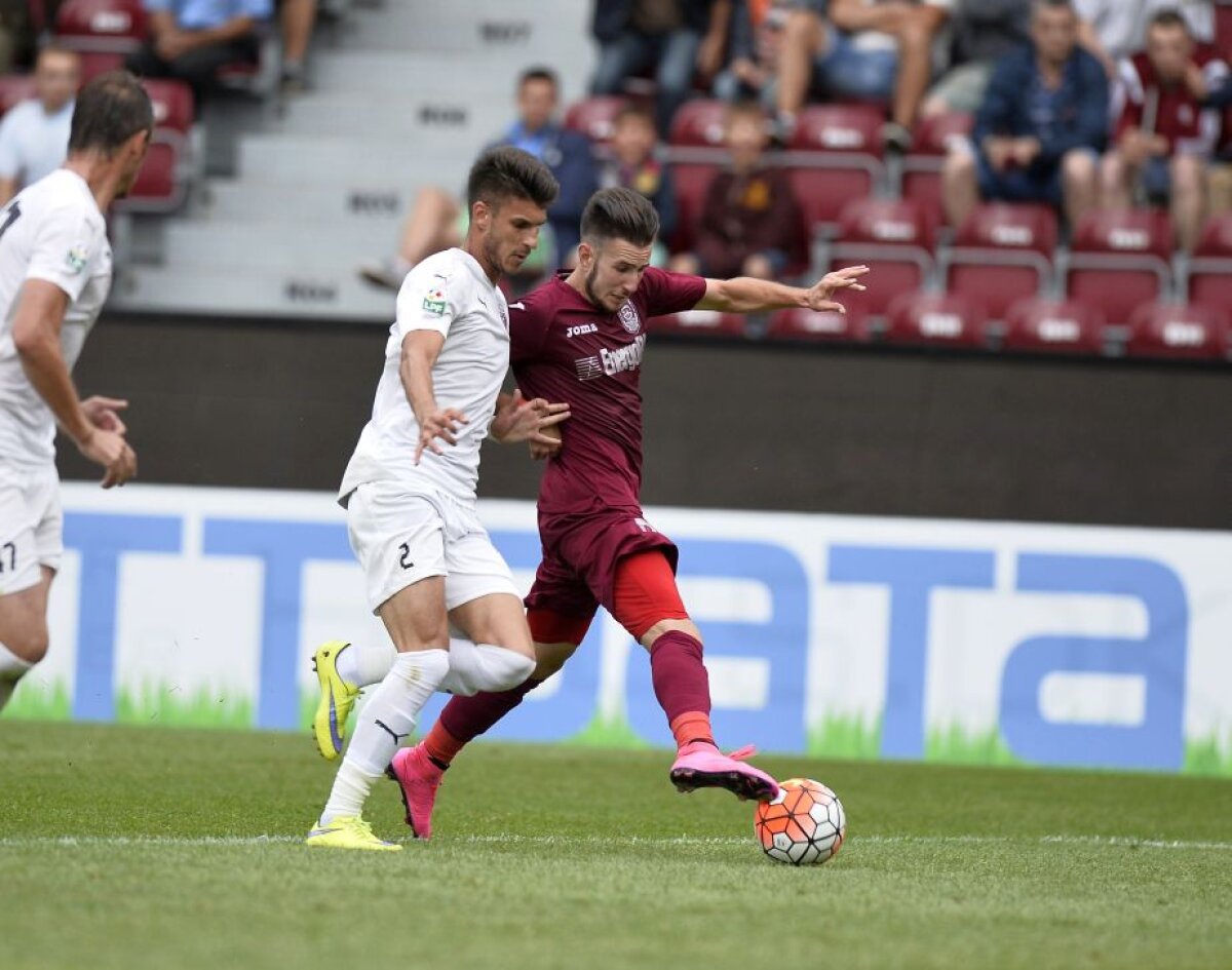 FOTO CFR Cluj le-a administrat prima înfrîngere celor de la Voluntari, 2-0