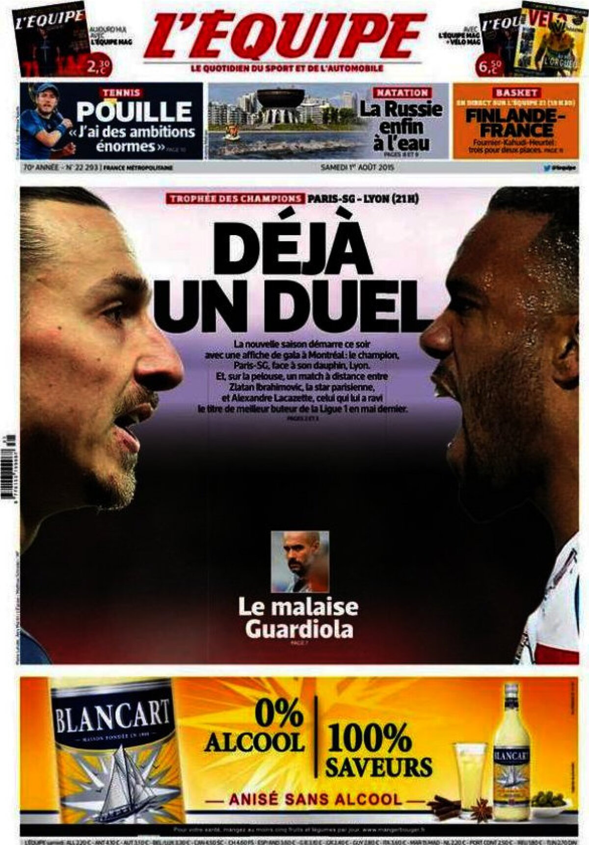 Ce scriu azi ziarele de sport din lume (1 august 2015)