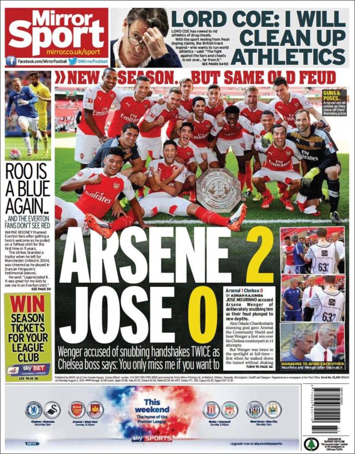 Ce scriu azi ziarele de sport din lume (3 august 2015)