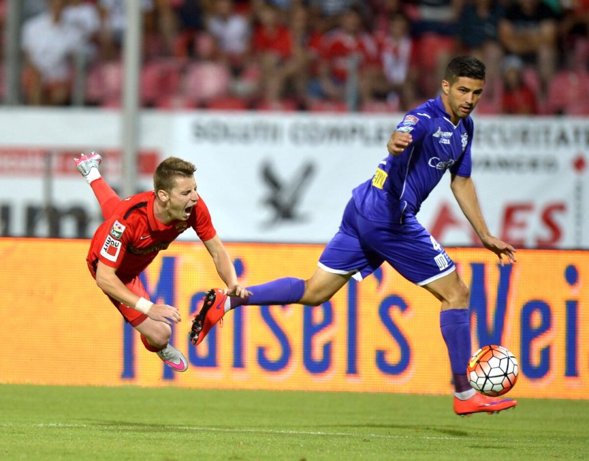 FOTO și VIDEO Dinamo - ACS Poli 2-1 » "Cîinii" pe podium, la egalitate cu Steaua și ASA