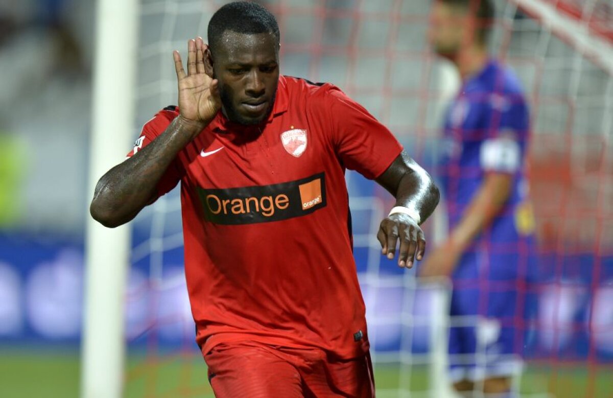 VIDEO+FOTO Harlem Shake » La primul meci ca titular, uriaşul Harlem Eddy Gnohere i-a adus lui Dinamo victoria aseară: 2-1 cu ACS Poli