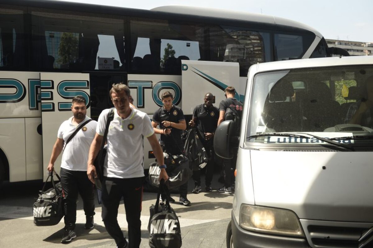 GALERIE FOTO Steaua a ajuns la Belgrad » Primele imagini cu jucătorii lui Rădoi în Serbia