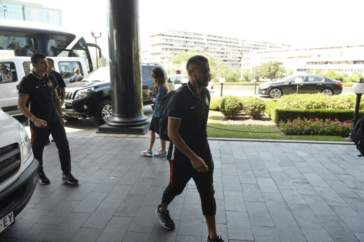 GALERIE FOTO Steaua a ajuns la Belgrad » Primele imagini cu jucătorii lui Rădoi în Serbia