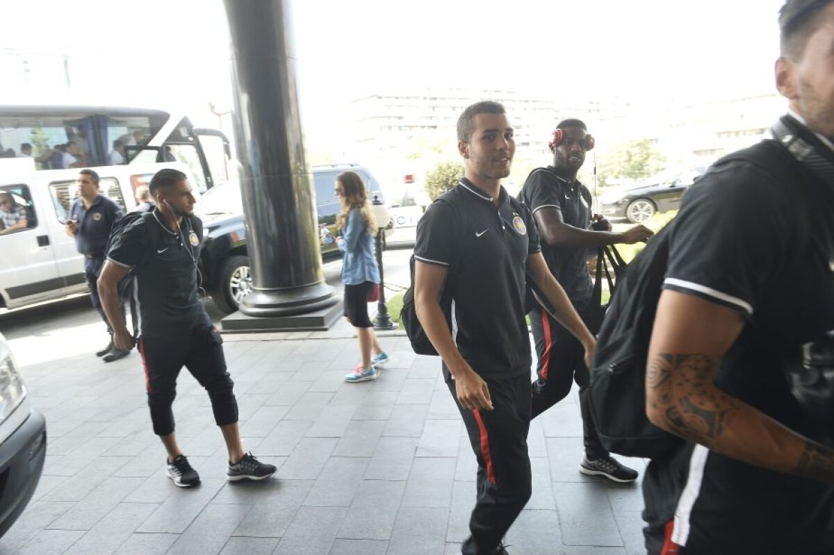 GALERIE FOTO Steaua a ajuns la Belgrad » Primele imagini cu jucătorii lui Rădoi în Serbia